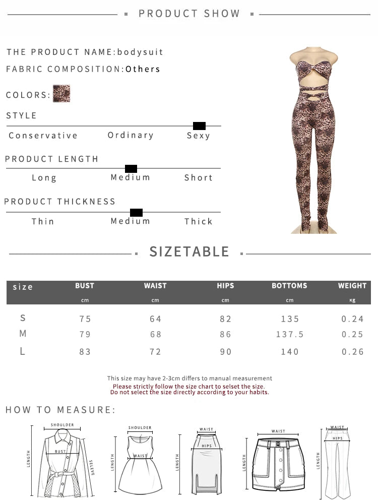 Weird Puss Sexy Strapless Jumpsuit Women Hollow Knot Skinny 2025 Summer Trend Stretch Fitness Midnight Clubwear Workout Overalls D4