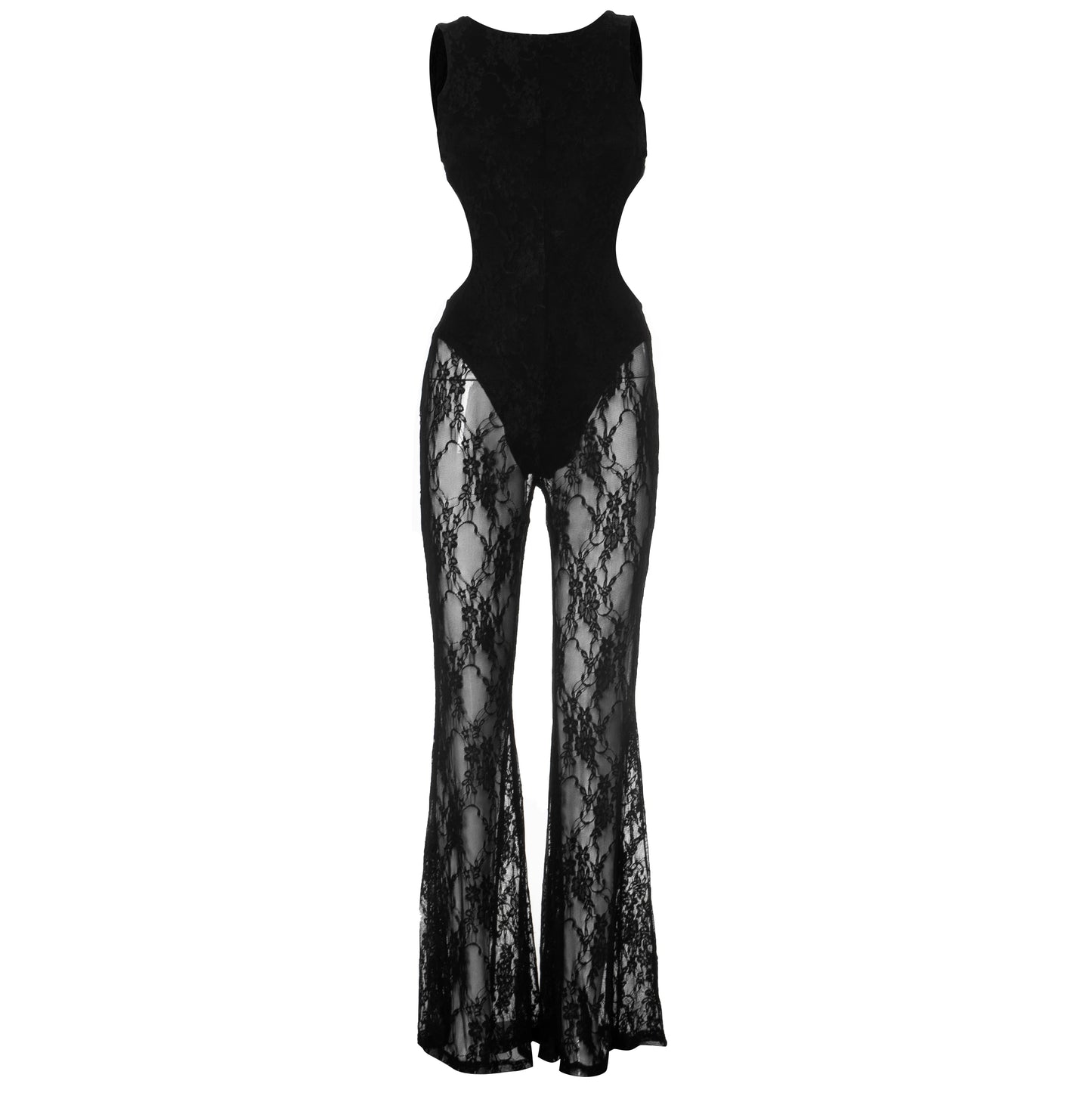 Weird Puss Sexy Patchwork Jumpsuit Women Sleeveless Backless 2025 Summer Fashion Midnight Coquette Clubwear Activity Overalls %