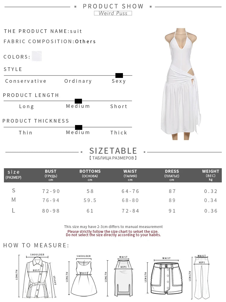 Girls Of Fashion Sexy Irregular Hipster 2 Piece Set Women Trend Elegant Halter Bodysuit+Wrapped Skirts Matching Clubwear Solid Outfits